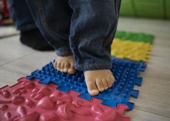 catepilla image of child sensory therapy