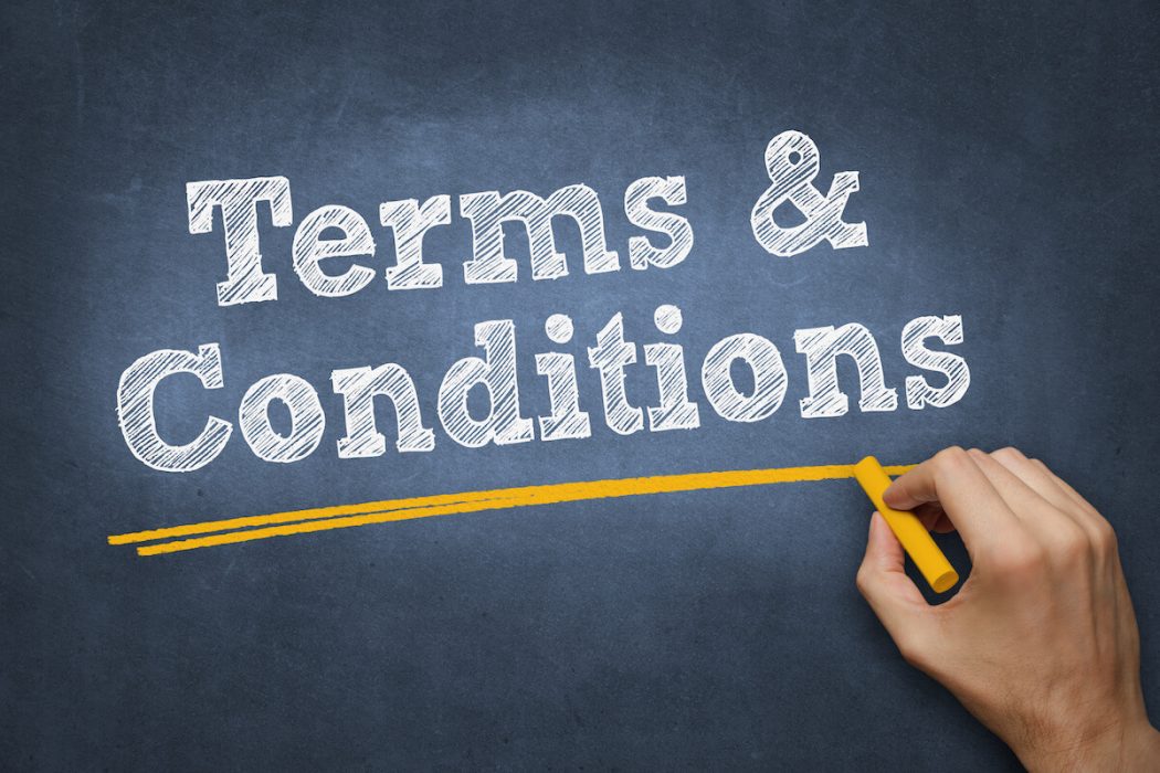 catepilla image of terms and conditions
